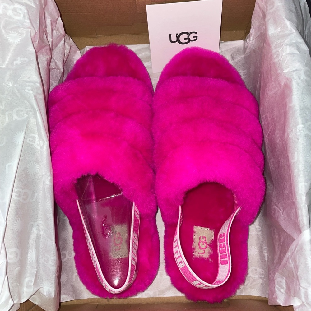 UGG K Fluff Yeah Slide